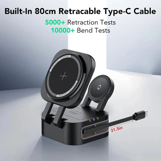 Magnetic 3 in 1 Wireless Charger