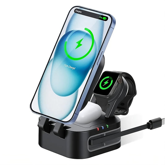 Magnetic 3 in 1 Wireless Charger