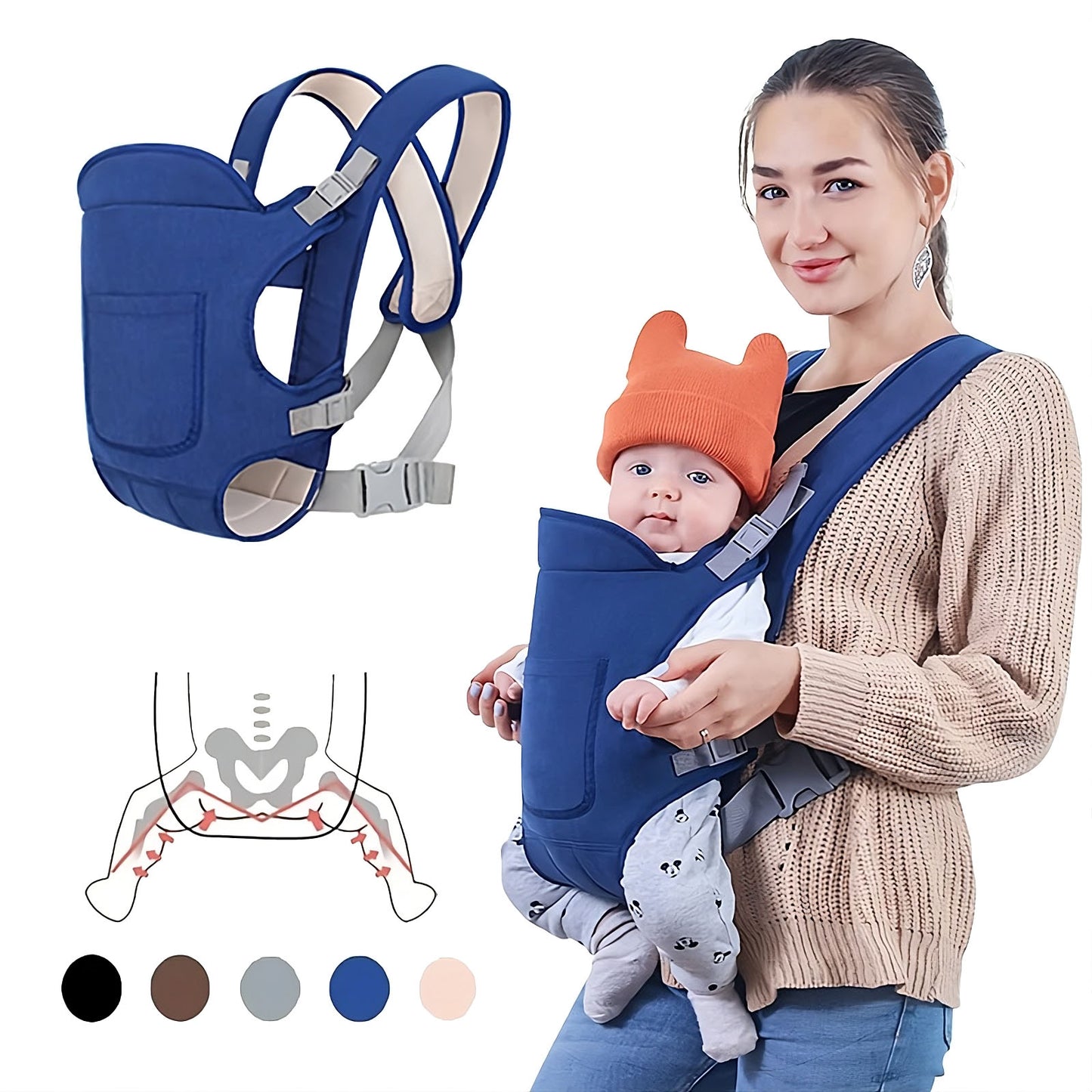 ayubi.shop 4 in 1 Baby Carrier Strap