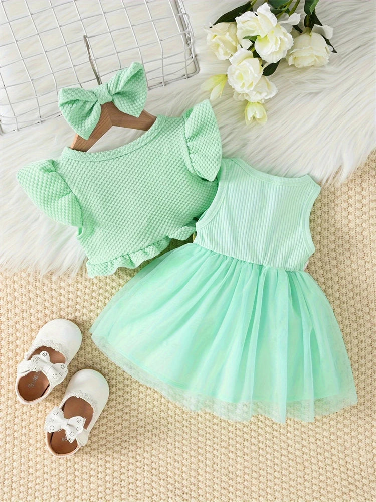 Luxury Baby Girls Dress Summer