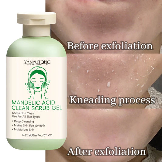 Luxury Facial exfoliating gel Deep cleansing