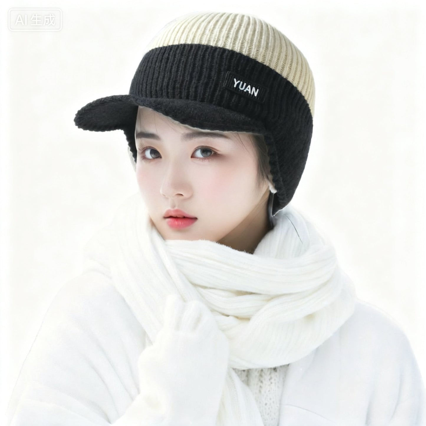 Luxury Mens Fleece Knitted Hat